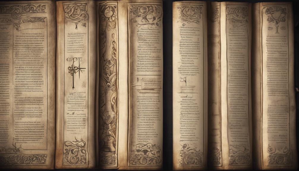 canons of different christian traditions
