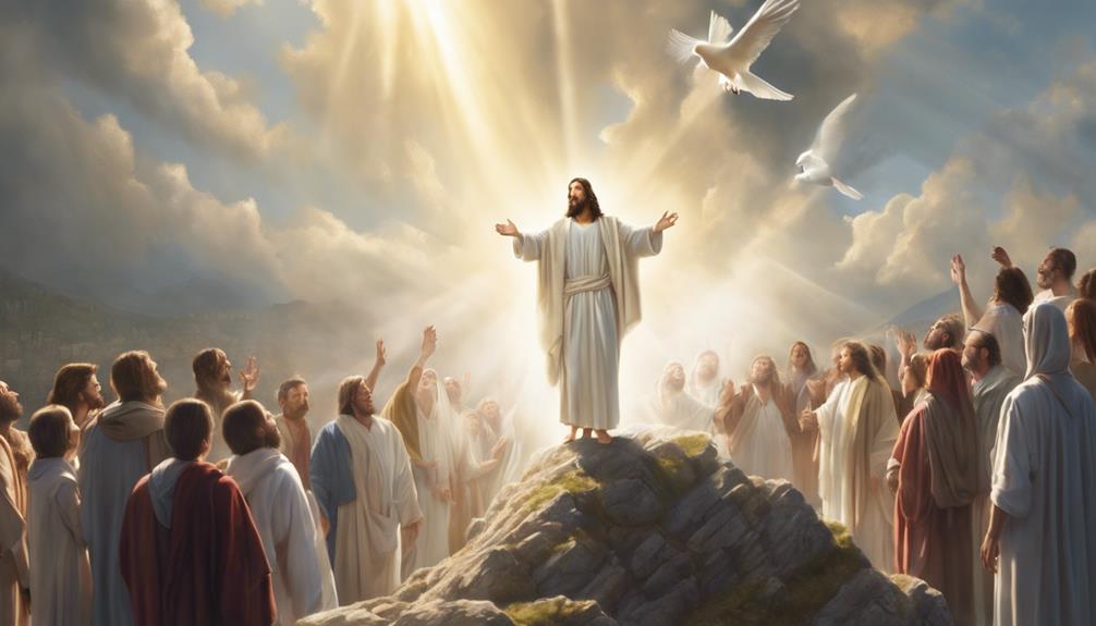 announcement of sonship