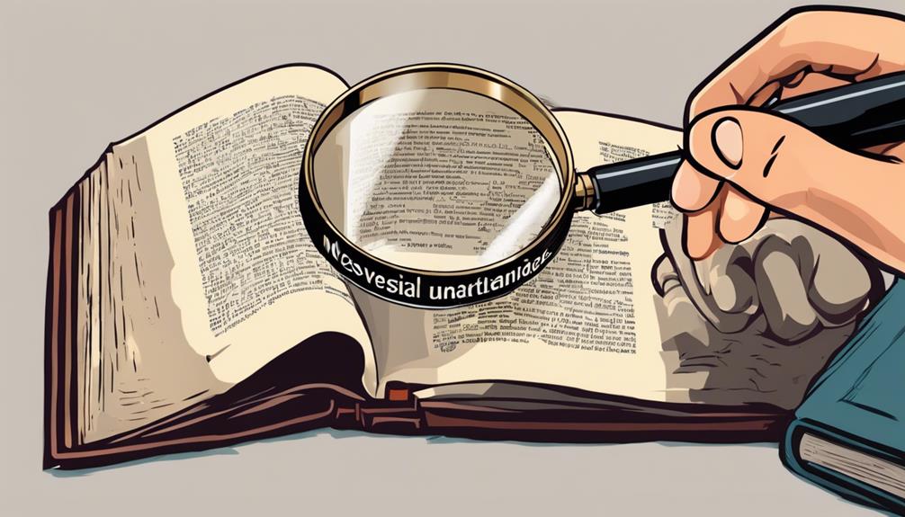 interpretation linguistischer feinheiten