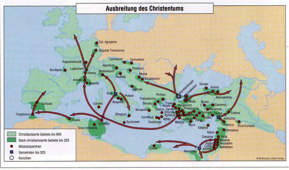 Read more about the article Die „Explosion des Urknalls“ Die Ausbreitung der Kirche in den ersten drei Jahrhunderten