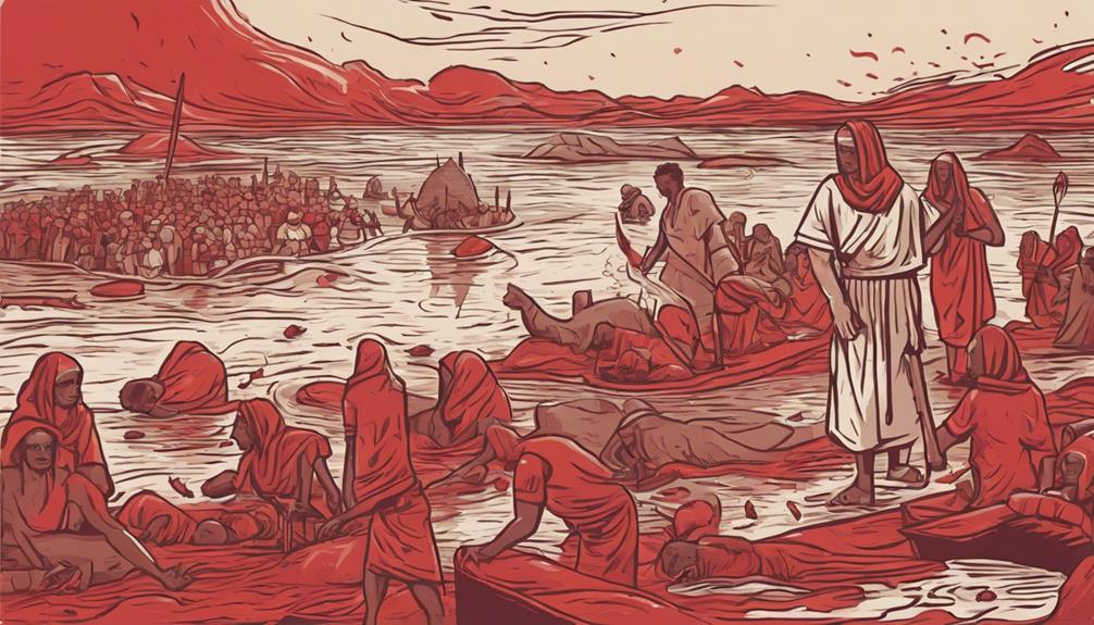 biblical plague of blood