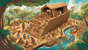 Read more about the article Wie hat Noah die Arche gebaut?