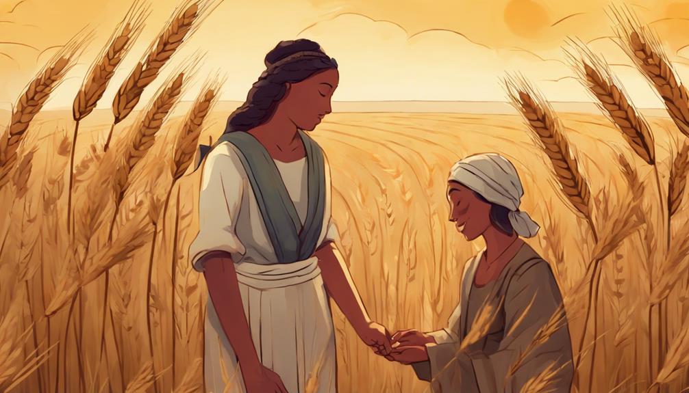 boaz s kindness and generosity