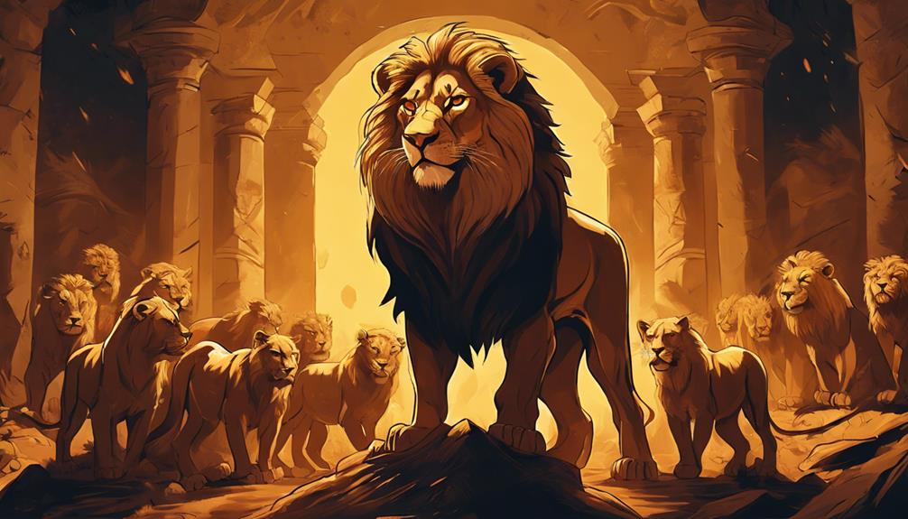 facing danger with courage