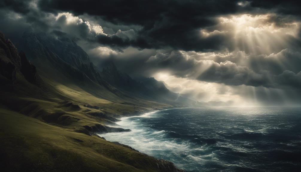 formation of land and waters