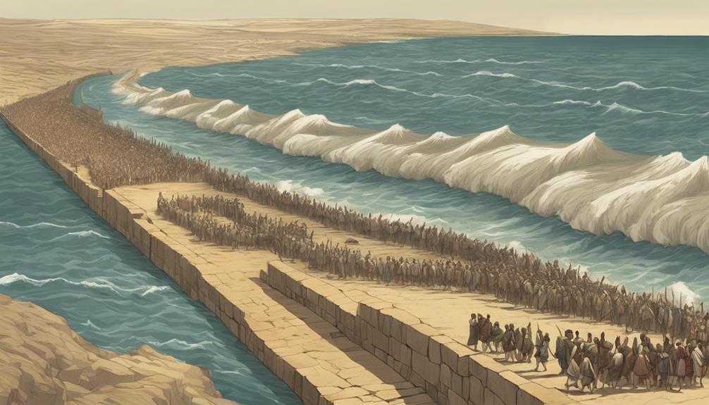 Read more about the article Wie sind die Israeliten durch das Rote Meer gegangen?