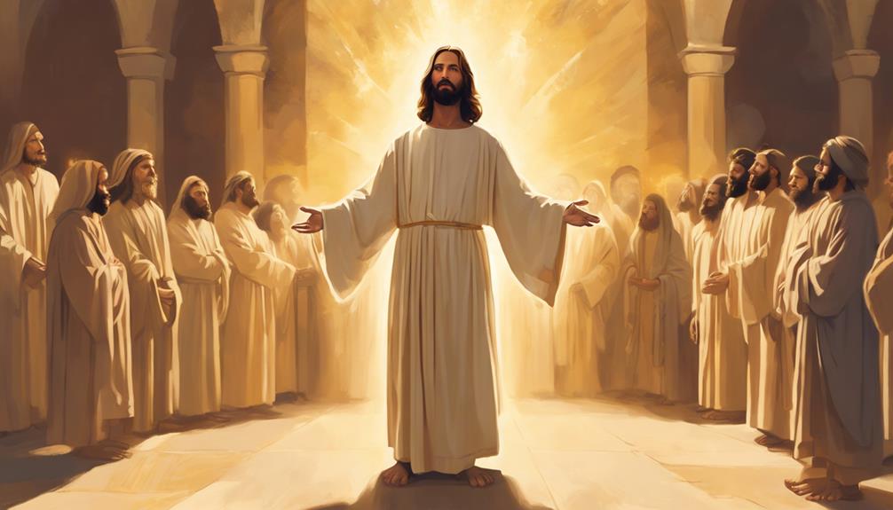 jesus antwortet dem pharis er