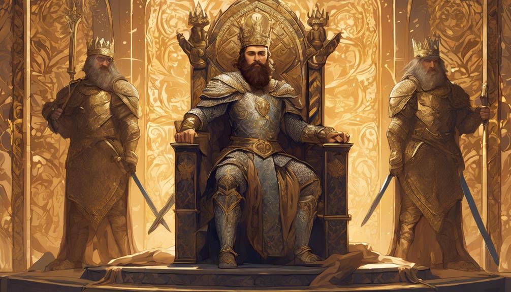 leadership and powerful warriors