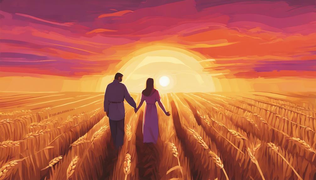 liebe zwischen ruth und boaz
