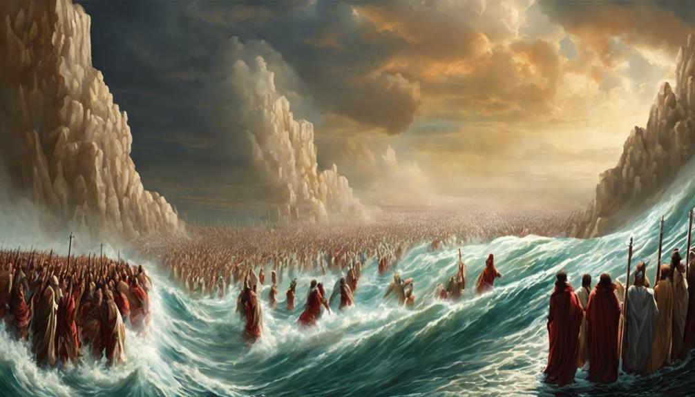 miracle of dividing water
