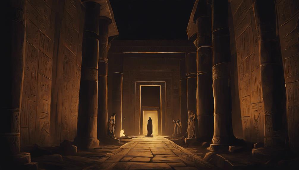 ninth plague darkness over egypt