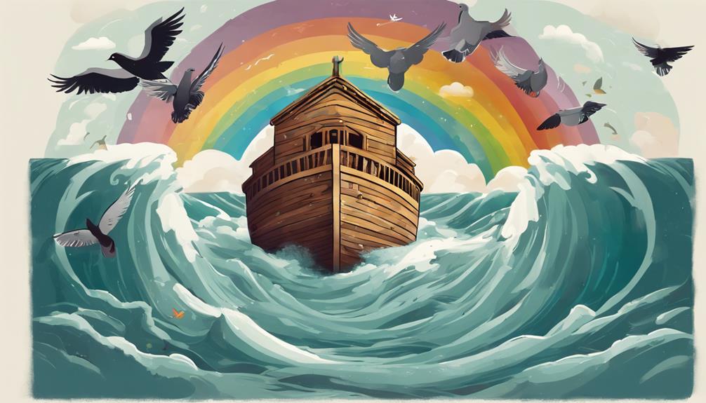 Read more about the article Was ist die Geschichte von Noahs Arche und der Sintflut?