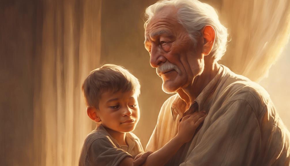 unconditional love of father