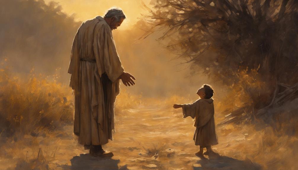 unconditional love of father