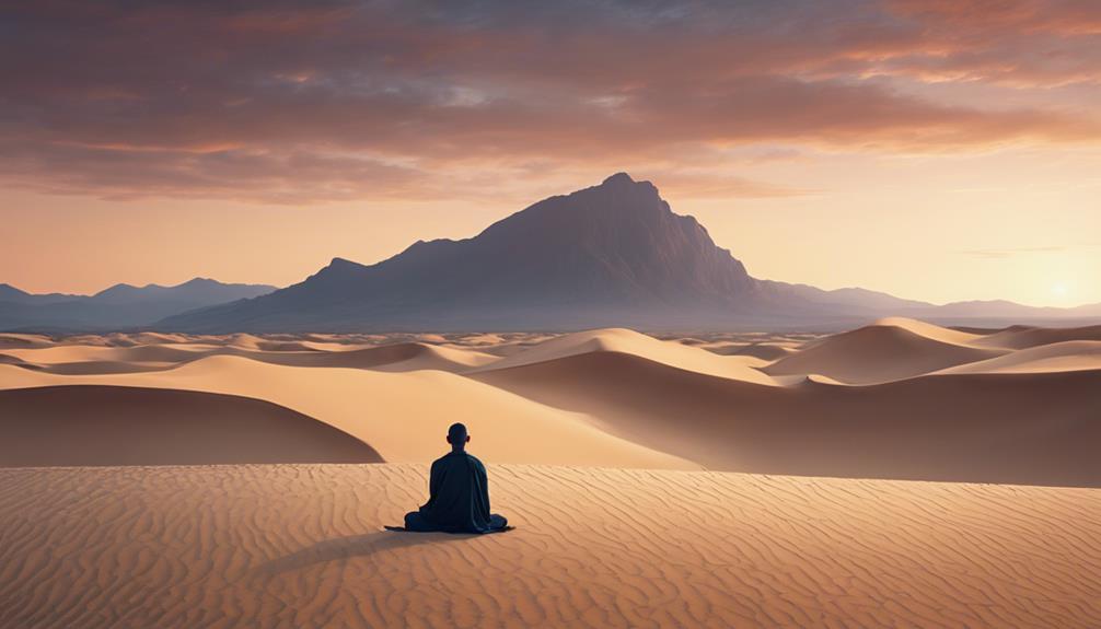 Read more about the article Das Fasten, die Meditation und die Stille in der Bibel erkunden