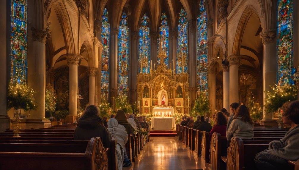 adopting catholic customs fully