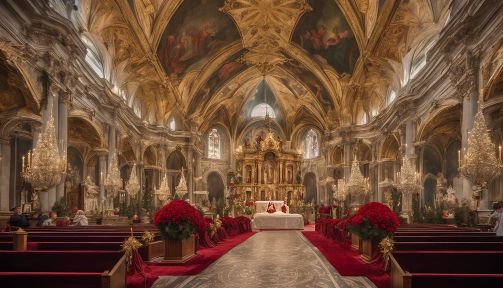 Read more about the article Wie entwickelte die katholische Kirche Weihnachtstraditionen?
