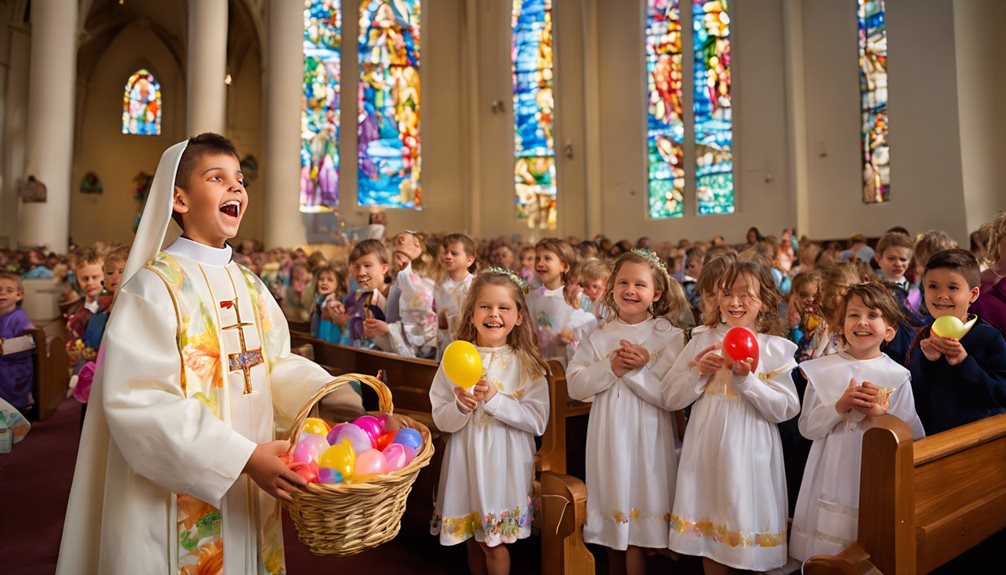 celebrating easter time