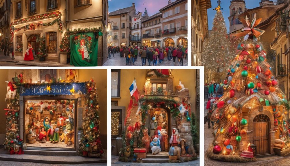holiday decorations and symbols