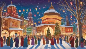 Read more about the article Wie verbreiten sich katholische Weihnachtsfeiern mit anderen Religionen