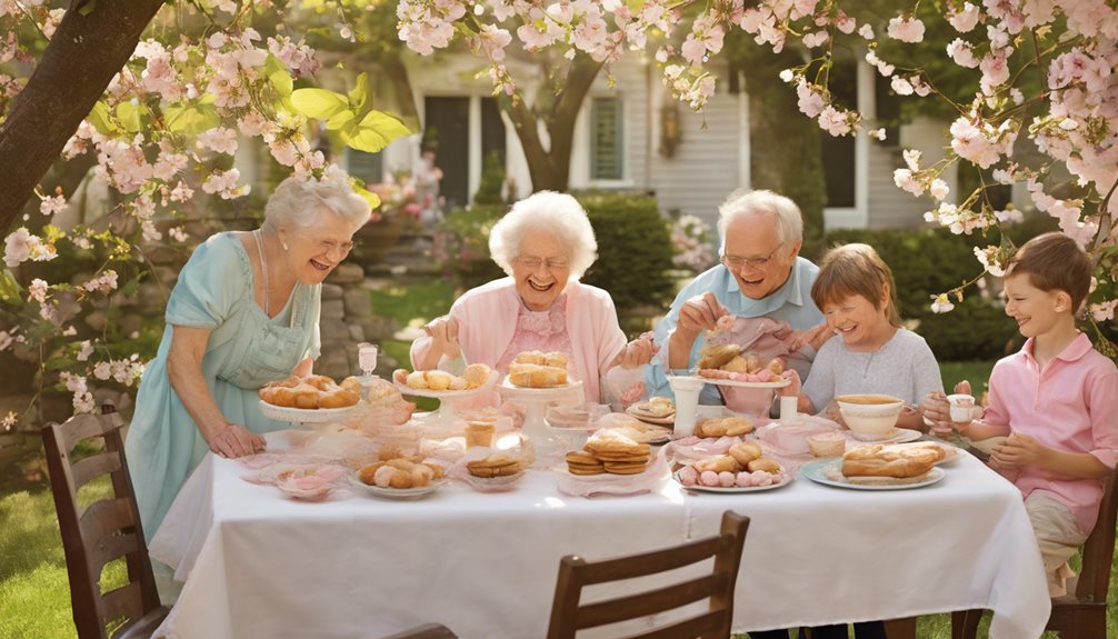joyful family get togethers