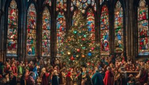Read more about the article Welche Spannungen bestehen zwischen katholischen und säkularen Interpretationen von Weihnachten