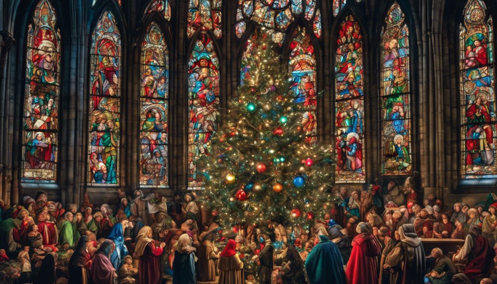 Read more about the article Welche Spannungen bestehen zwischen katholischen und säkularen Interpretationen von Weihnachten